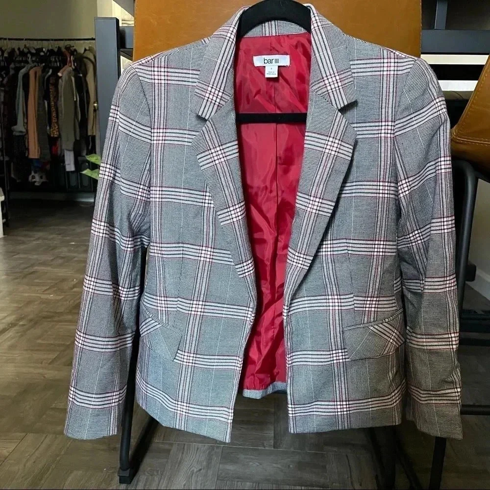 plaid bar 111 blazer  - Picture 5 of 14